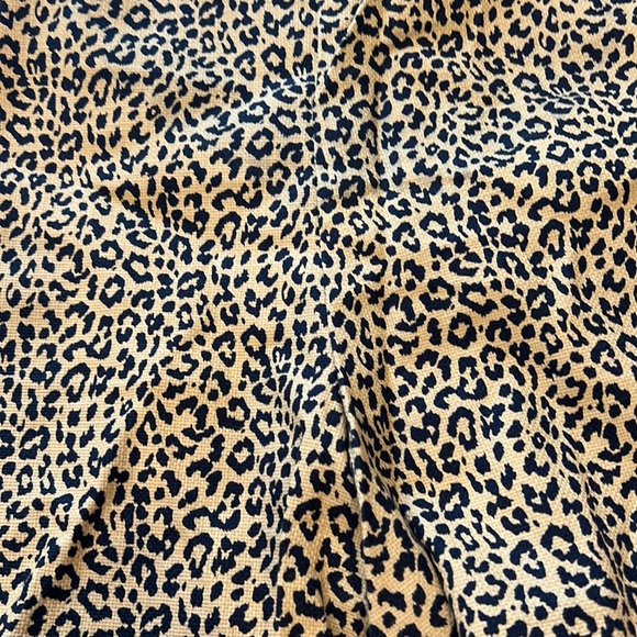 J crew cheetah print shorts size 12 - Picture 4 of 4